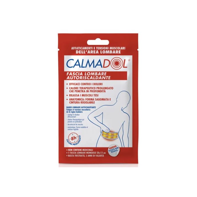 Montefarmaco Calmadol Fascia Autoriscaldante Lombare 1 Pezzo