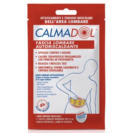 Montefarmaco Calmadol Fascia Autoriscaldante Lombare 1 Pezzo