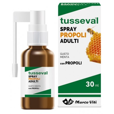 Marco Viti Farmaceutici Tusseval Gola Propoli Spray Per Adulti 30 Ml