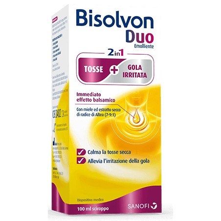 Opella Healthcare Italy Bisolvon Duo Sciroppo Emolliente 100 Ml