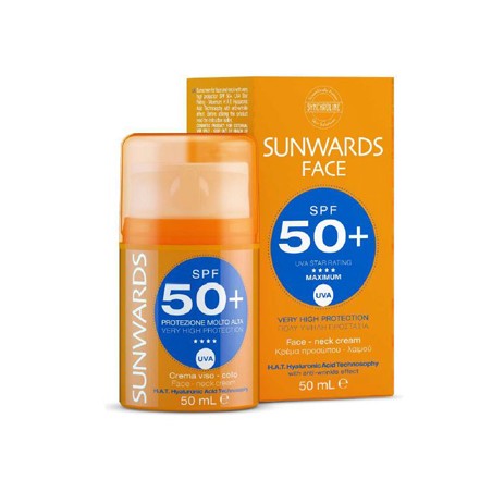 General Topics Sunwards Face Cream Spf 50+ 50 Ml