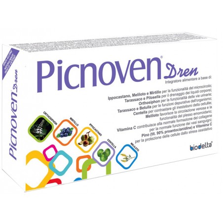 Biodelta Picnoven Dren 50 Compresse 31 G