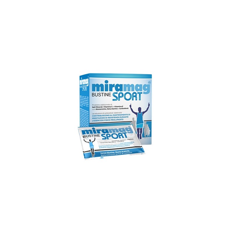 Miramag Sport Integratore idratante ed energizzante 16 bustine