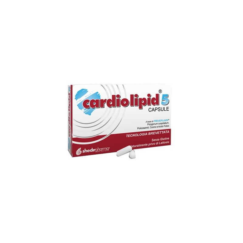 Cardiolipid 5 Integratore per il colesterolo 30 capsule