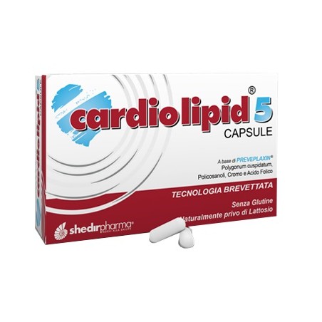 Cardiolipid 5 Integratore per il colesterolo 30 capsule