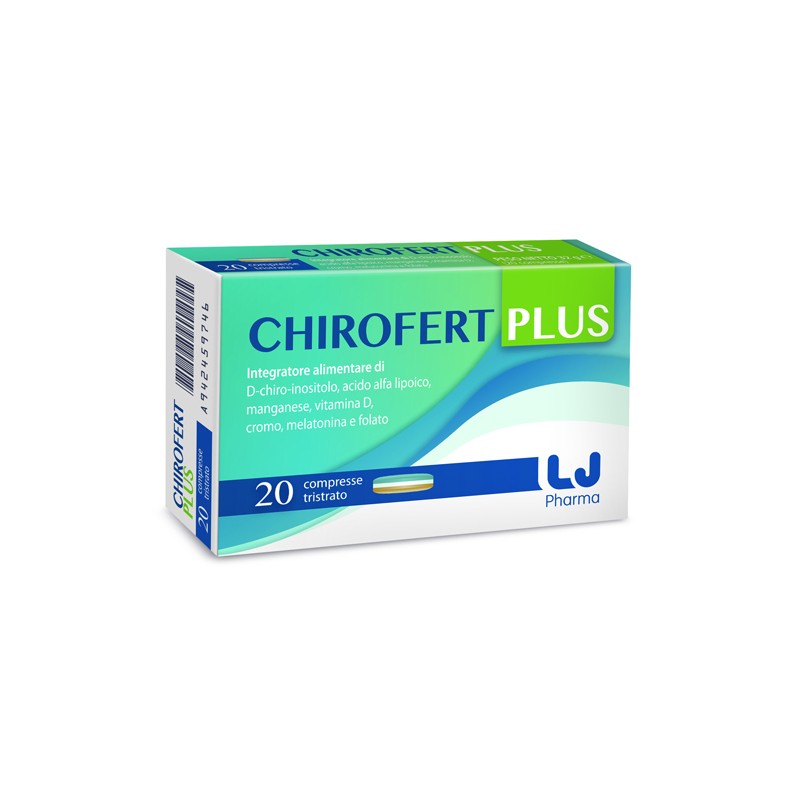 Farmitalia - Soc. Unipers. Chirofert Plus 20 Compresse Tristrato