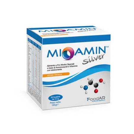 Dmf Pharma Foodar Mioamin Silver 30 Bustine 5,5 G Aroma Arancia