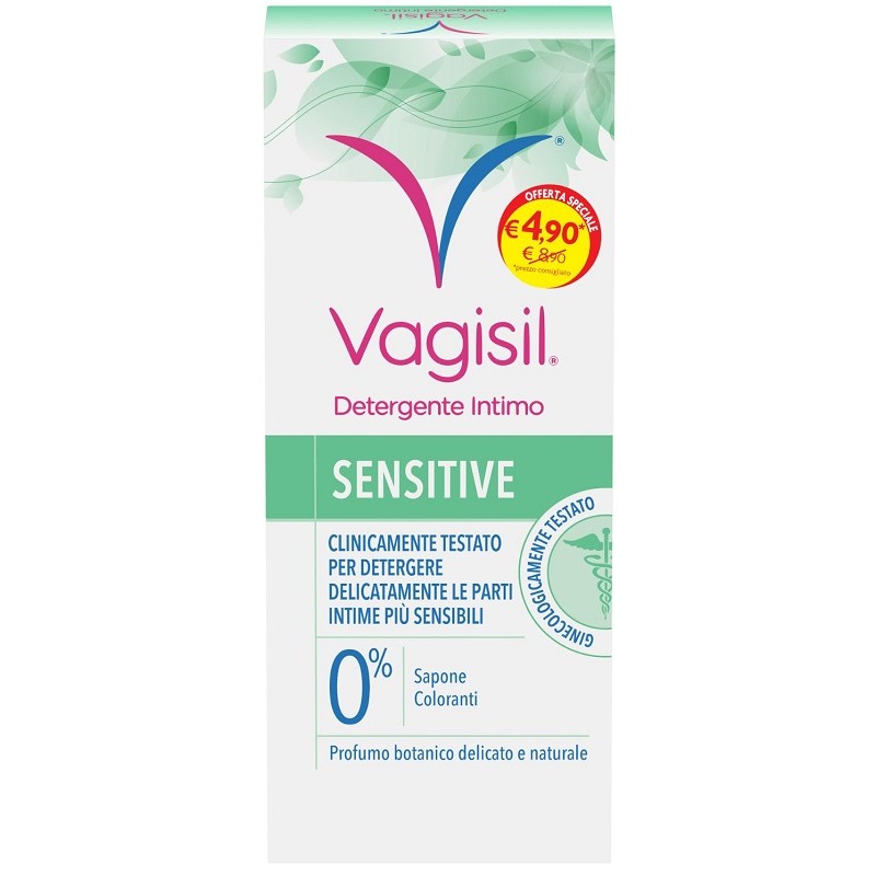 Combe Italia Vagisil Detergente Sensitive 250 Ml