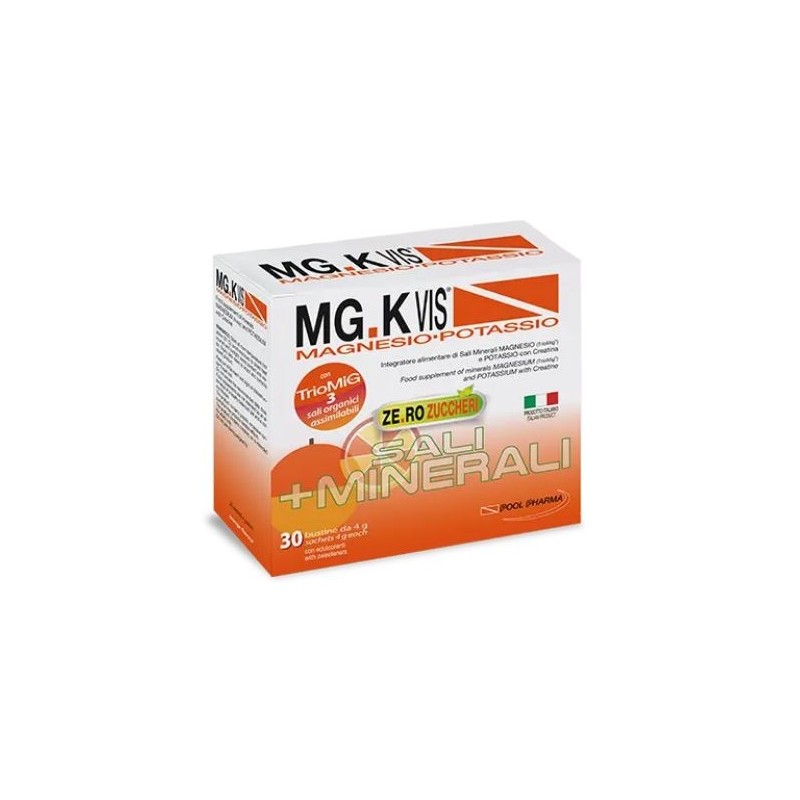 Pool Pharma Mgk Vis Orange Zero Zuccheri 30 Bustine