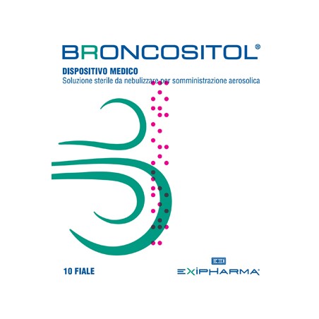 Exipharma Broncositol Soluzione Sterile Da Nebulizzare Per Somministrazione Aerosolica 10 Fiale 3 Ml