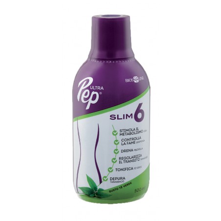 Bios Line Ultra Pep Slim 6 Te' Verde 500 Ml Biosline