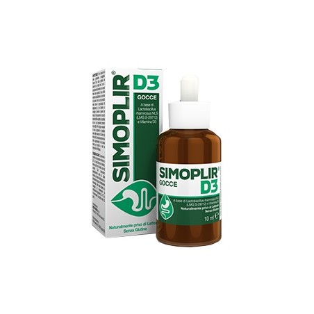 Simoplir D3 Integratore per equilibrio intestinale e supporto immunitario in gocce 10 ml