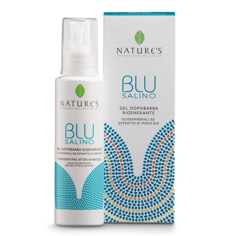 Bios Line Nature's Blu Salino Gel Dopobarba 100 Ml