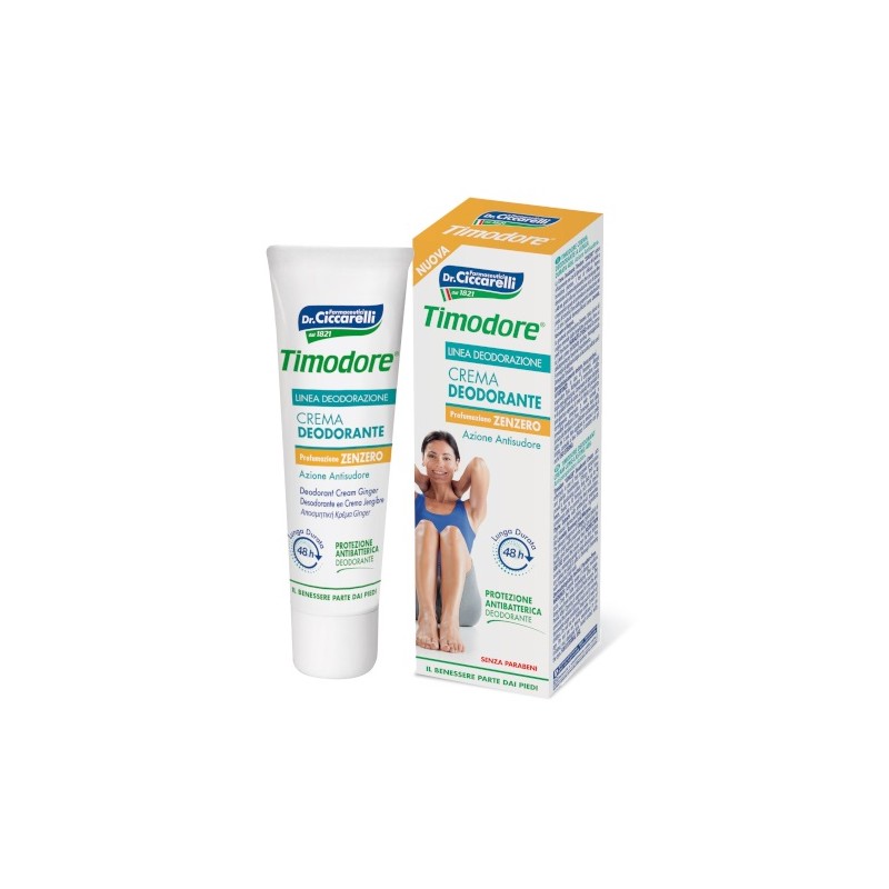 Farmaceutici Dott. Ciccarelli Timodore Crema Deo Zenzero 48 Ore