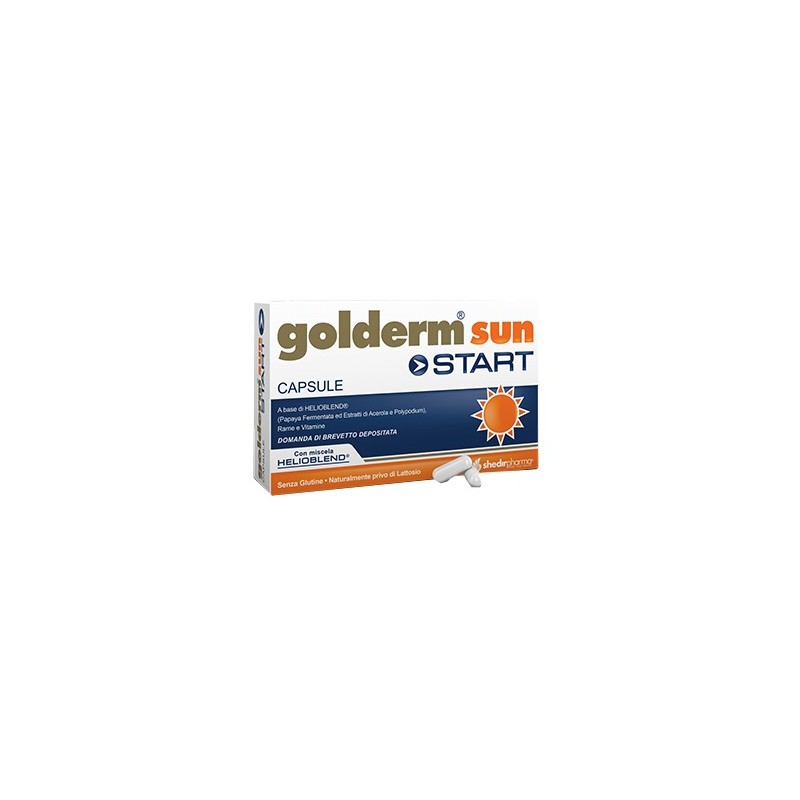 Shedir Pharma Unipersonale Golderm Sun Start 30 Capsule