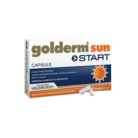 Shedir Pharma Unipersonale Golderm Sun Start 30 Capsule