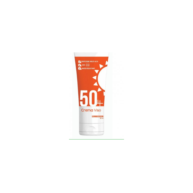 tubetto 50 ml protezione solare crema viso spf 50+ FPR