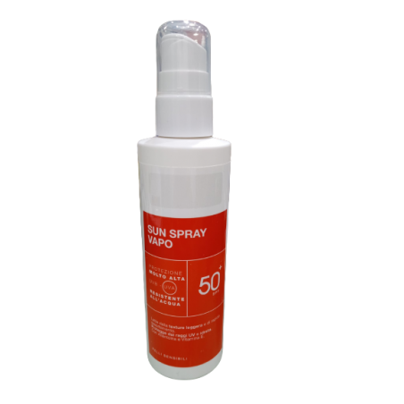 protezione solare spray FPR spf50+ flacone da 200 ml