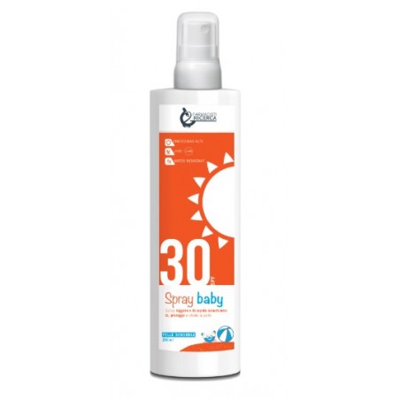 flacone 200 ml protezione solare baby spf 30 FPR