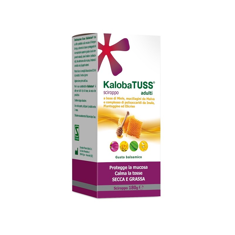 Schwabe Pharma Italia Kalobatuss Adulti Sciroppo 180 G