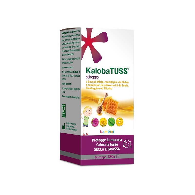 Schwabe Pharma Italia Kalobatuss Bambini Sciroppo 180 G