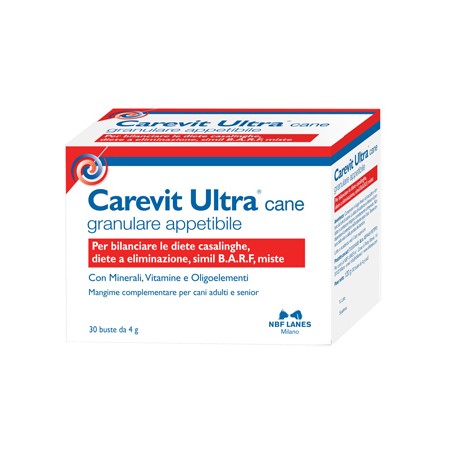 N. B. F. Lanes Carevit Ultra Cane 30 Buste Da 4 G