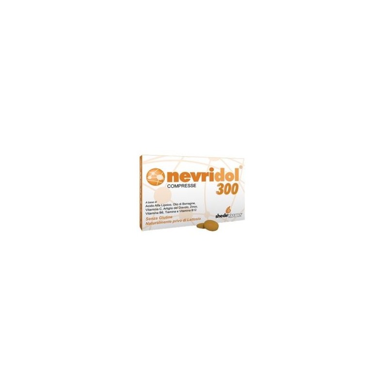 Shedir Pharma Unipersonale Nevridol 300 40 Compresse