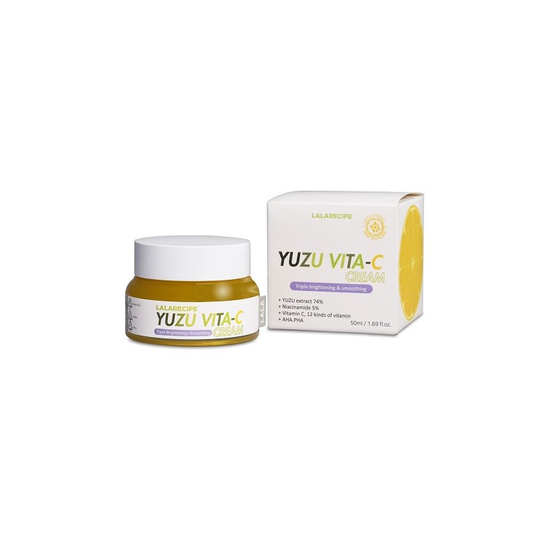 Seoul Cosmetics Co Lalarecipe Yuzu Vita C Cream 50 Ml