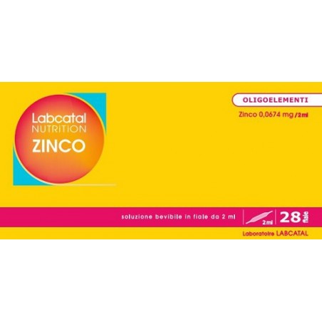 Labcatal Nutrition Zinco 28 Fiale Da 2 Ml