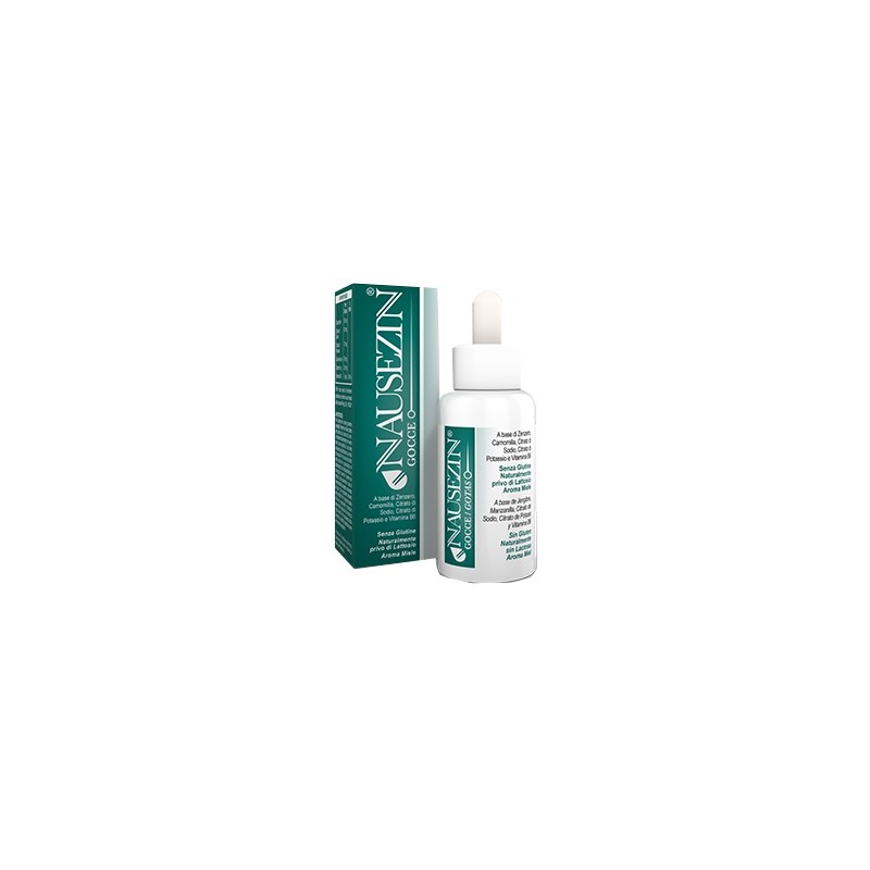 Nausezin Supporto in gocce contro nausea e disagio gastrointestinale 30 ml