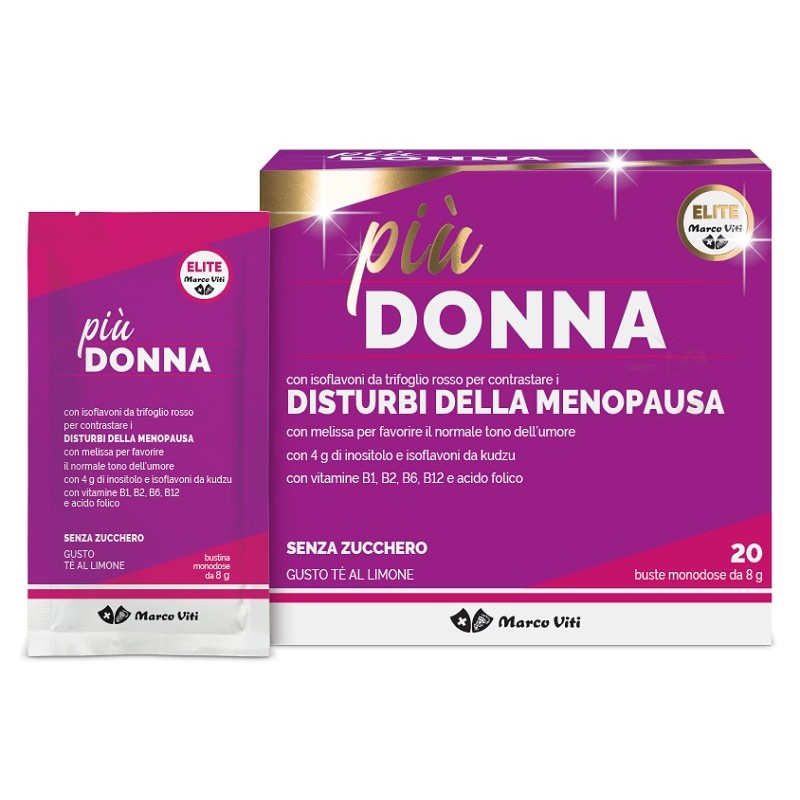 Marco Viti Farmaceutici Piu' Donna 20 Bustine 8 G