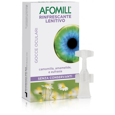 Montefarmaco Otc Afomill Rinfrescante Senza Conservanti 10 Fiale Da 0,5 Ml