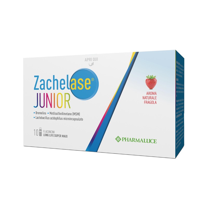 Pharmaluce Zachelase Junior 10 Flaconcini Da 10 Ml