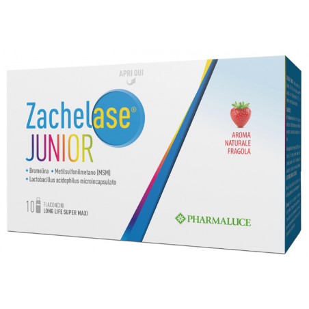 Pharmaluce Zachelase Junior 10 Flaconcini Da 10 Ml