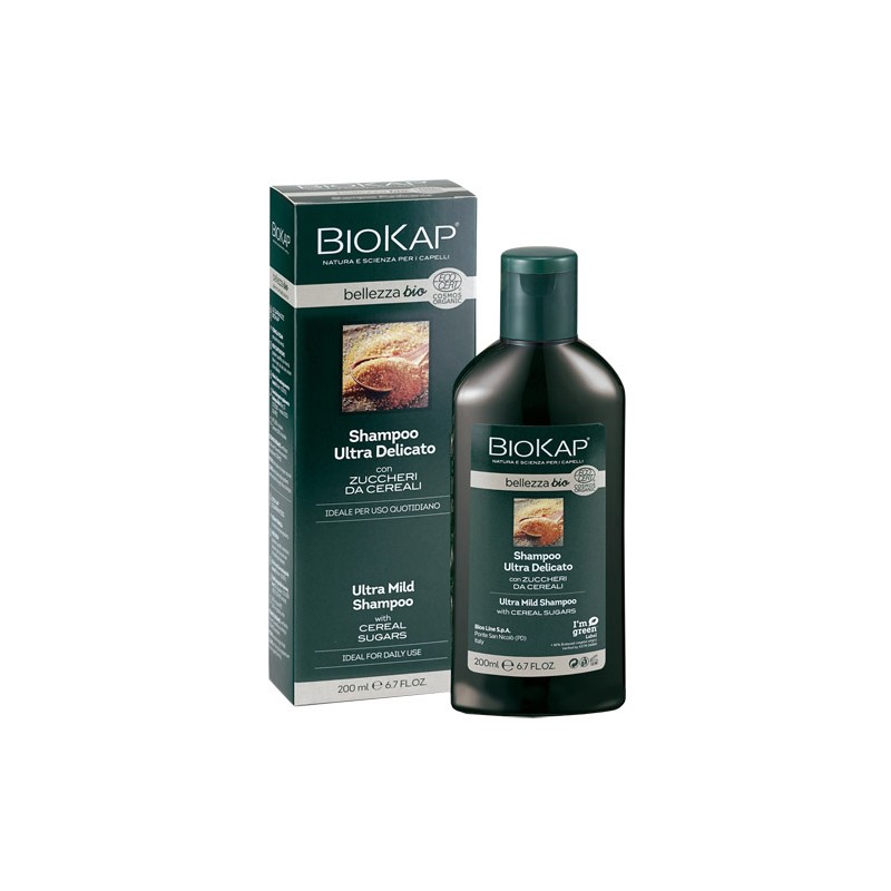 Bios Line Biokap Bellezza Bio Shampoo Ultra Delicato Cosmos Ecocert 200 Ml Biosline