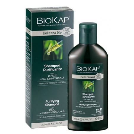 Bios Line Biokap Bellezza Bio Shampoo Purificante Cosmos Ecocert 200 Ml Biosline