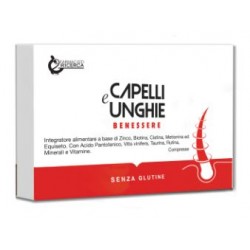 Confezione da 30 compresse capelli e unghie benessere farmacisti per la ricerca integratore per capelli e unghie