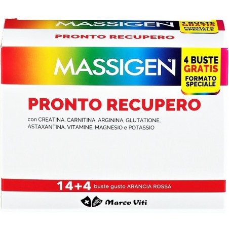 Marco Viti Farmaceutici Pronto Recupero 14 Bustine + 4 Bustine